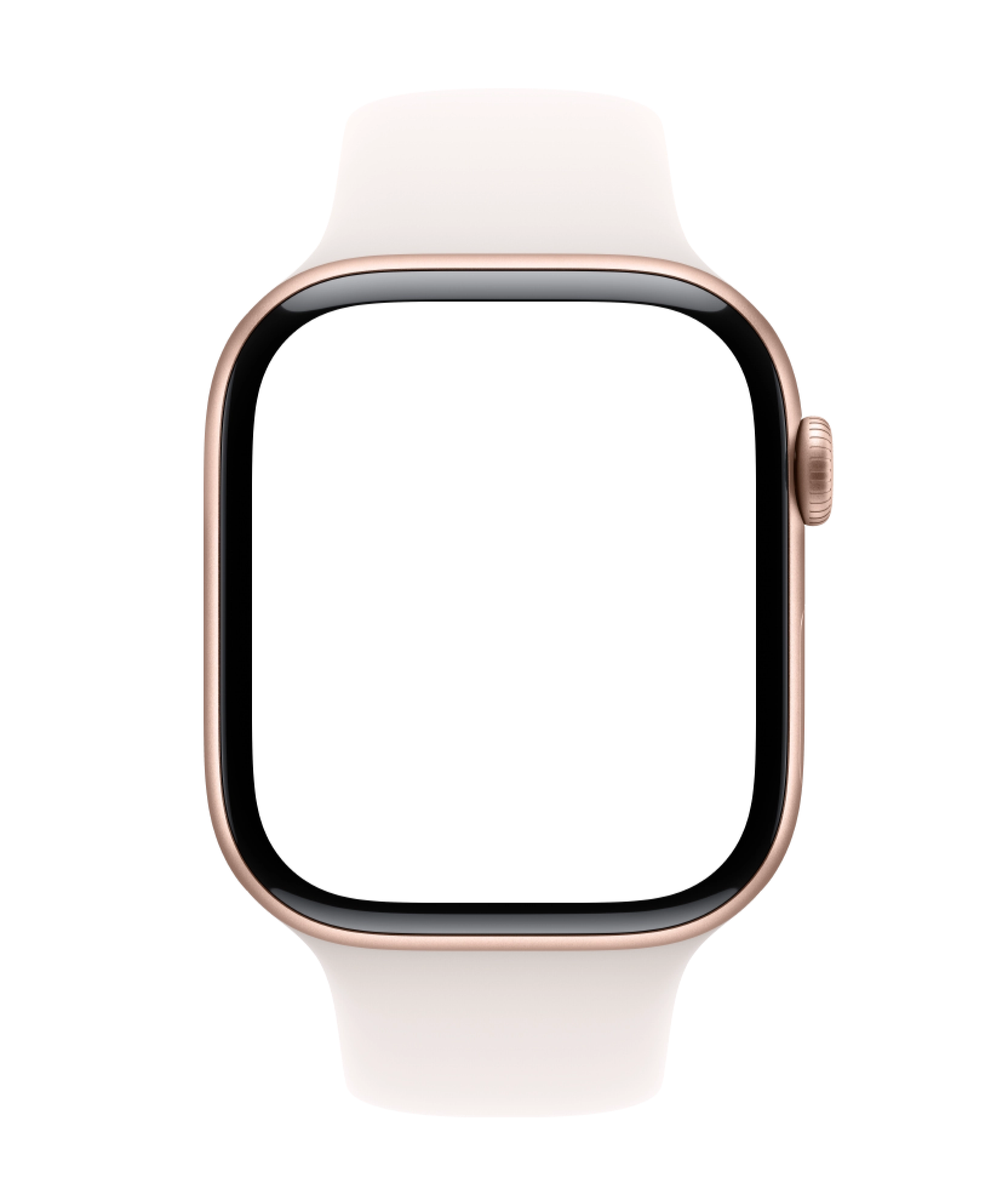 Apple Watch 10 46mm · Rose Gold device mockup for App Store screenshots