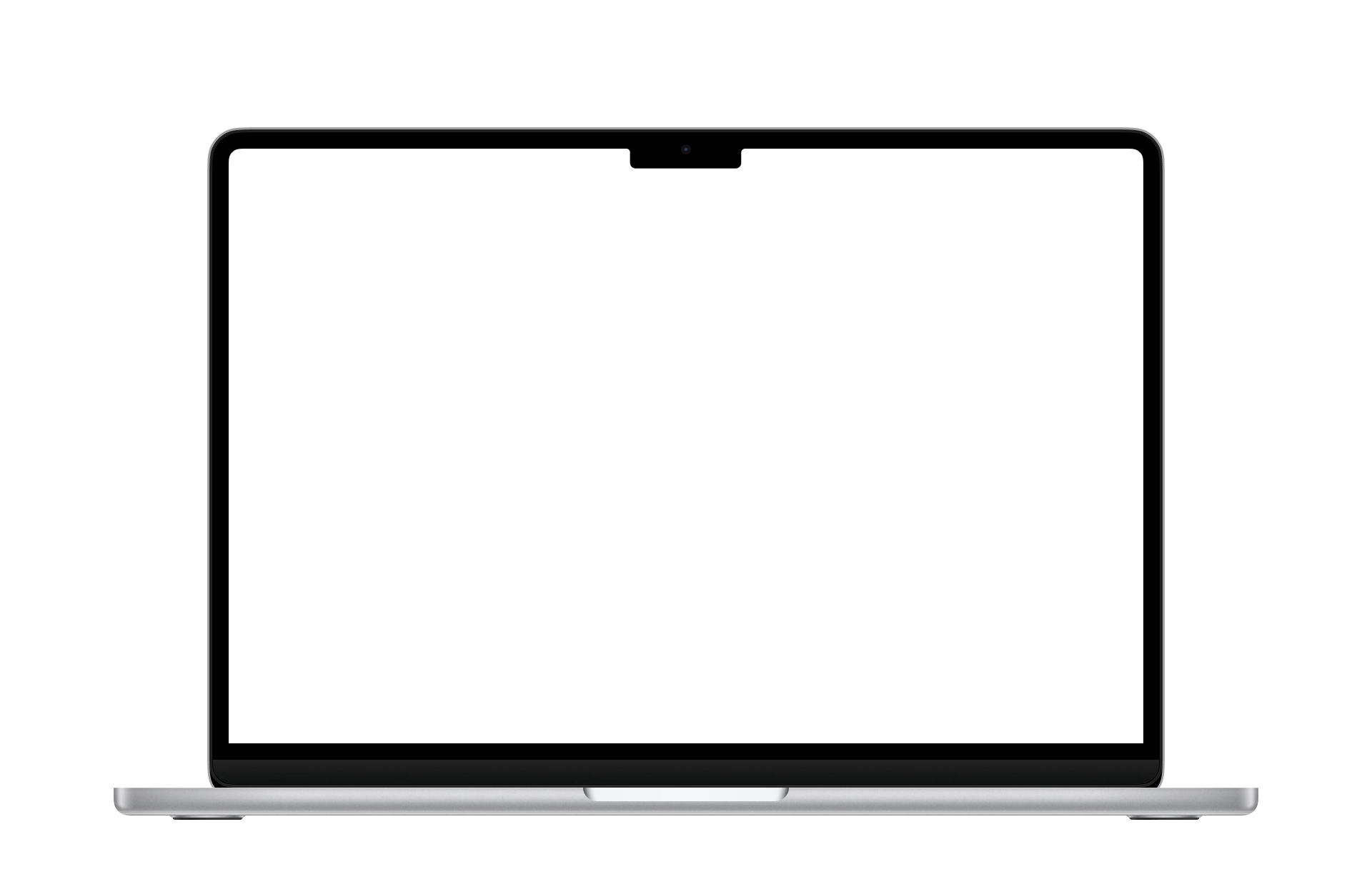 MacBook Air M2 · Silver device mockup for App Store screenshots
