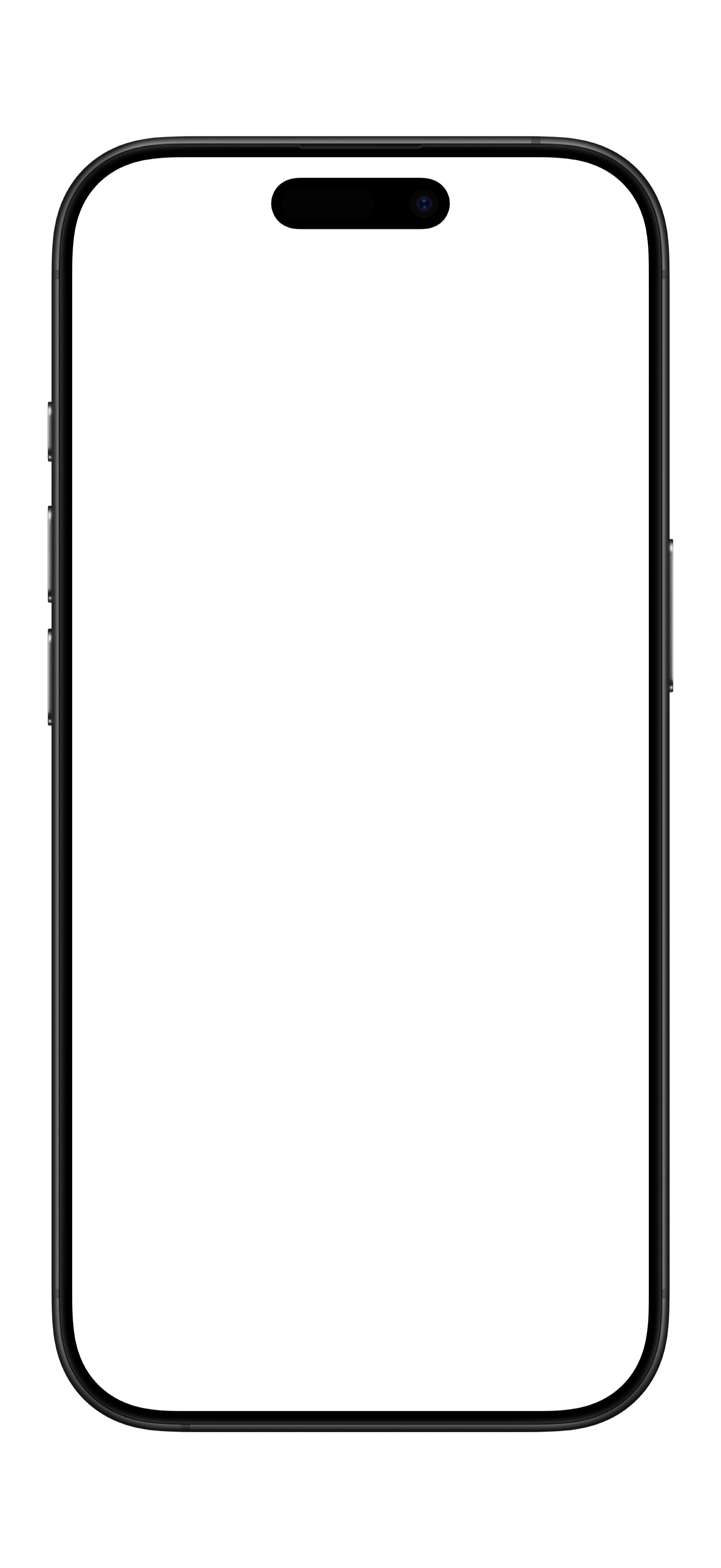 iPhone 16 Pro device mockup for App Store screenshots