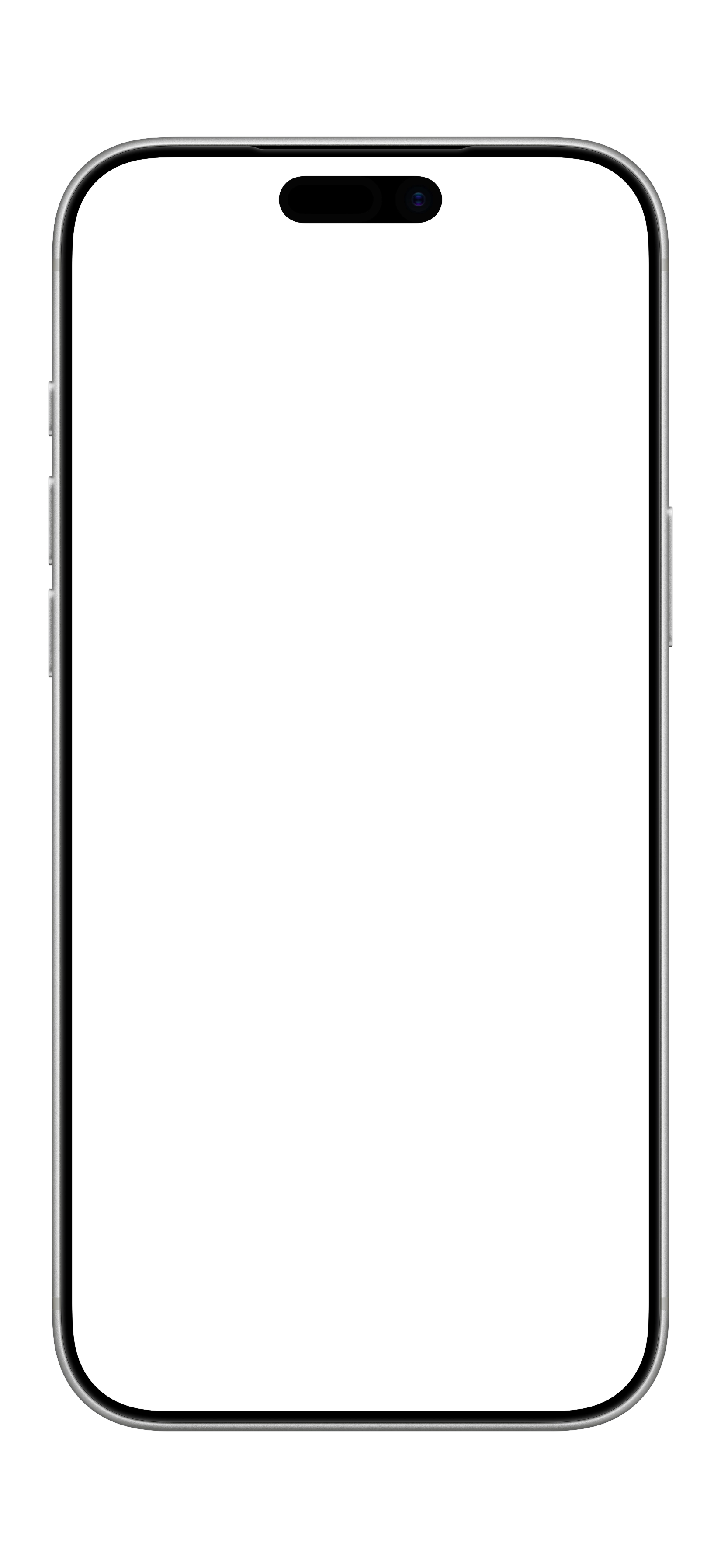 iPhone 17 Pro Max · Silver device mockup for App Store screenshots