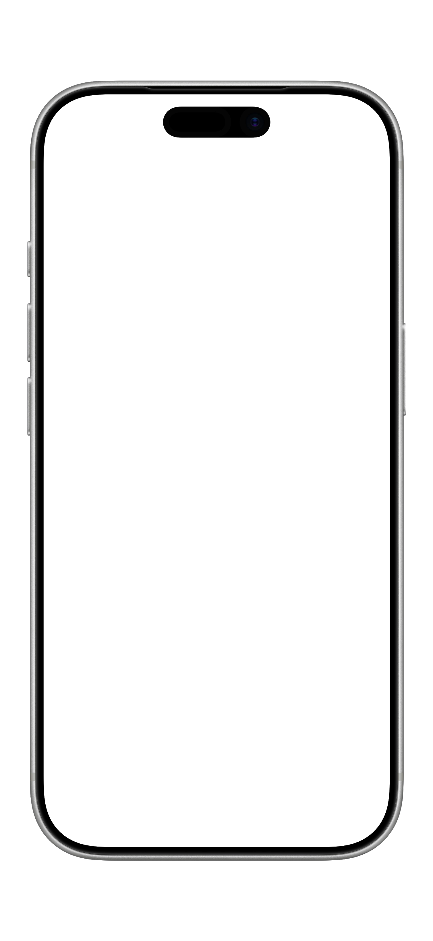 iPhone 17 Pro · Silver device mockup for App Store screenshots
