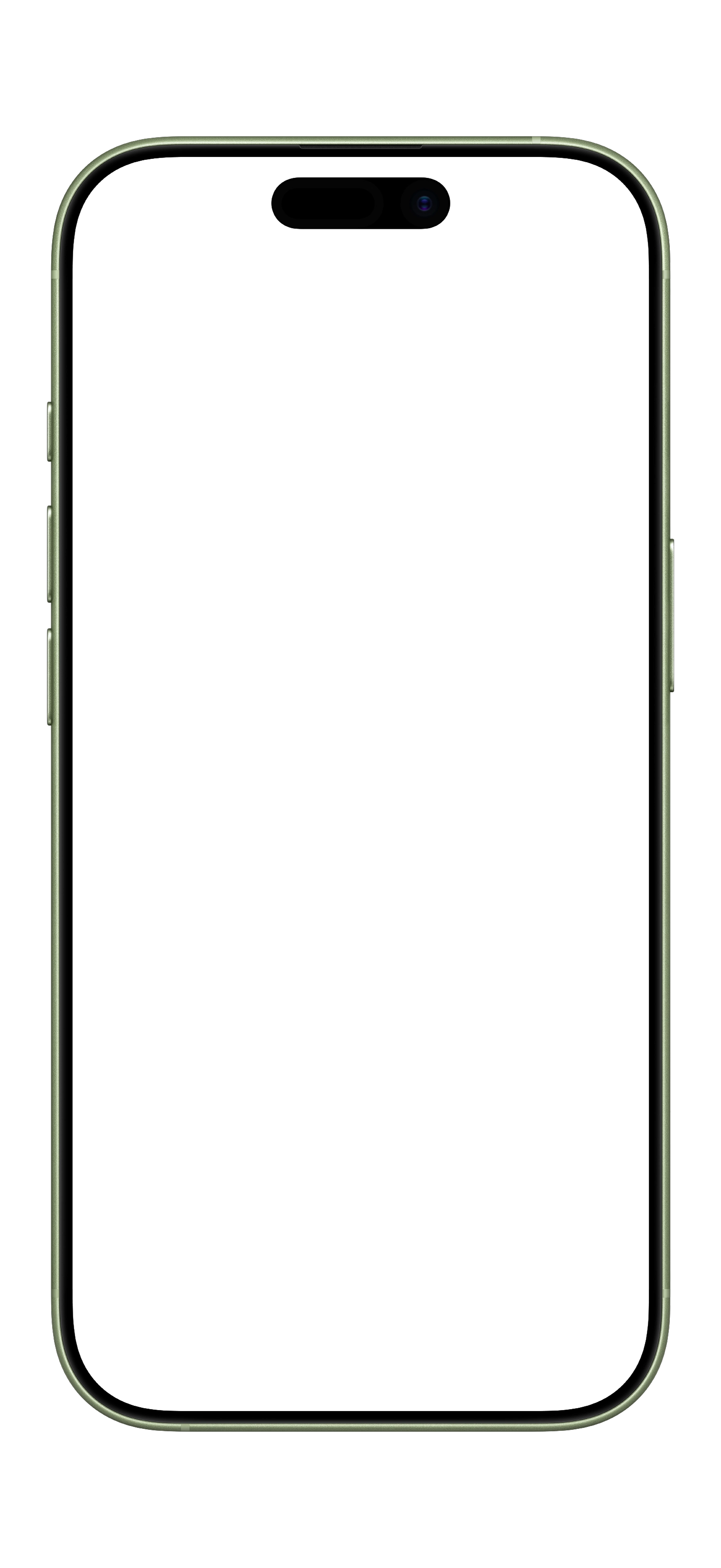 iPhone 17 · Sage device mockup for App Store screenshots